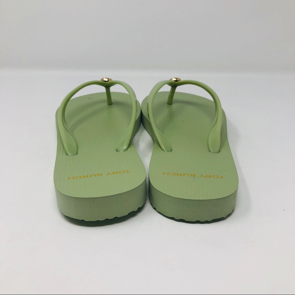 ❌SOLD❌TORY BURCH THIN FLIP FLOPS - GARDEN SAGE SZ7 - Picture 8 of 8